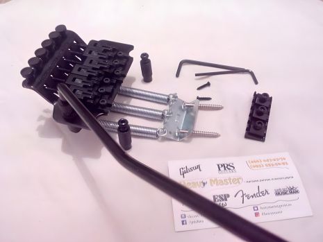 Чорний бридж Флойд роуз Floyd Rose тремоло для електрогітари Чорний бридж Флойд роуз Floyd Rose тремоло для електрогітари