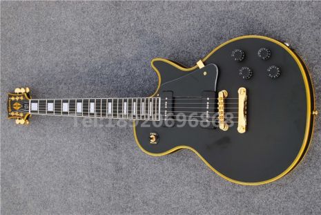 Електрогітара Gibson Les Paul Custom Black Shop P90