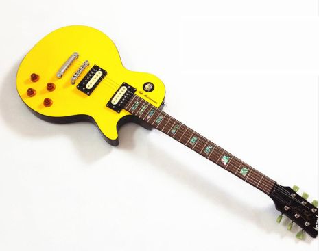 Электрогитара Gibson Les Paul Tak Matsumoto Canary Yellow China