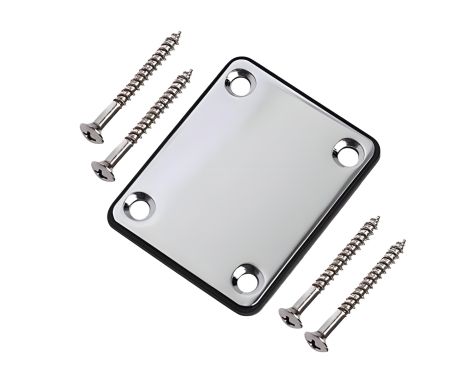 Кріплення для грифа neckplate електрогітари бас-гітари Fender Stratocaster Telecaster Jazz Bass Кріплення для грифа neckplate електрогітари бас-гітари Fender Stratocaster Telecaster Jazz Bass