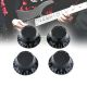 Ручки для потенціометрів гітари електрогітари Gibson Epiphone Les Paul LP Fender Jackson Cort чорні Standart