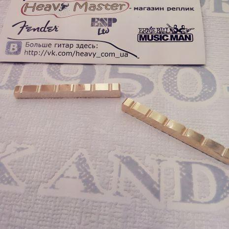 Латунный верхний порожек для электрогитары типа Fender Telecaster Stratocaster