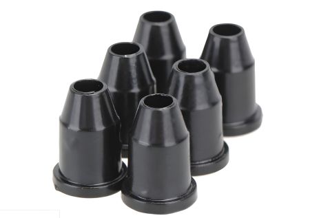 Черные гильзы для фиксированного струнодержателя электрогитары hardtail bridge