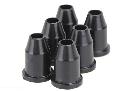 Чорні гільзи для фіксованого бриджа hardtail гітари електрогітари