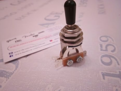 Перемикач тумблер switch для гітари електрогітари Gibson LP Les Paul SG ES хромований