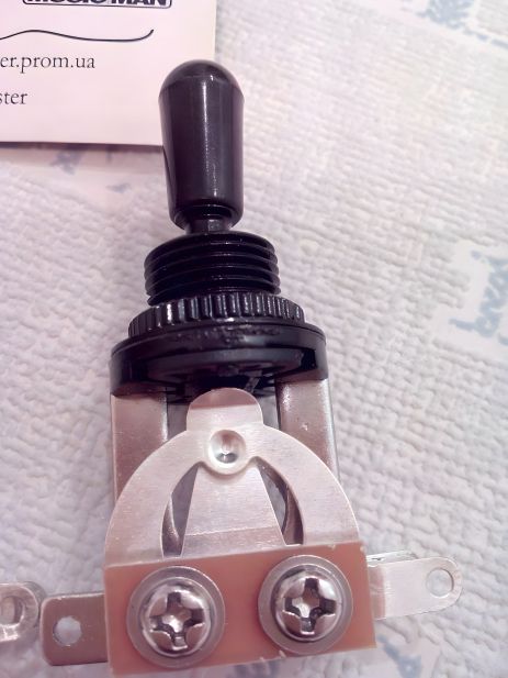 Перемикач switch тумблер Gibson LP Les Paul SG ES для гітари електрогітари, ЧОРНИЙ