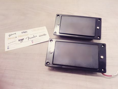 Пара хамбакер датчиков закрытого типа с Alnico под EMG 81/85 для электрогитары (Fender, Gibson, Ibanes, Shur, LTD, ESP)