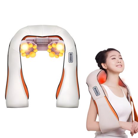 Электрический массажер для дома и автомобиля от сети и прикуривателя