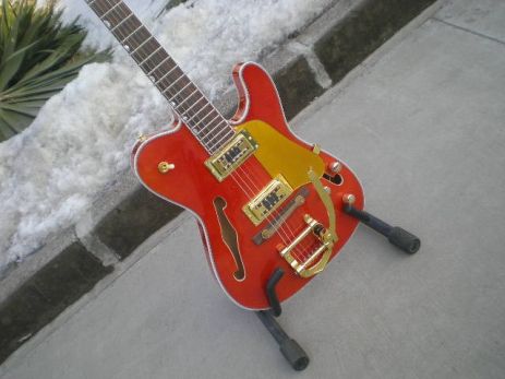 ΠΠ»Π΅ΠΊΡΡΠΎΠ³ΡΡΠ°ΡΠ° Fender Telecaster Thinline Double Bigsby Red H-H China ΠΠ»Π΅ΠΊΡΡΠΎΠ³ΡΡΠ°ΡΠ° Fender Telecaster Thinline Double Bigsby Red H-H China