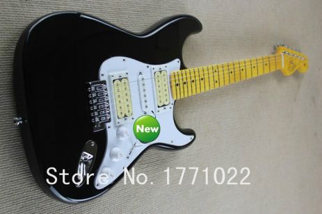 Електрогітара Fender Stratocaster Black H-S-H China