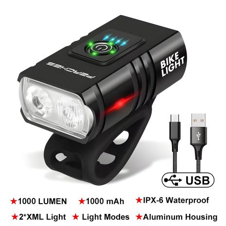 Швидкозарядний T6 Led ліхтарик з вбудованим акумулятором Швидкозарядний T6 Led ліхтарик з вбудованим акумулятором