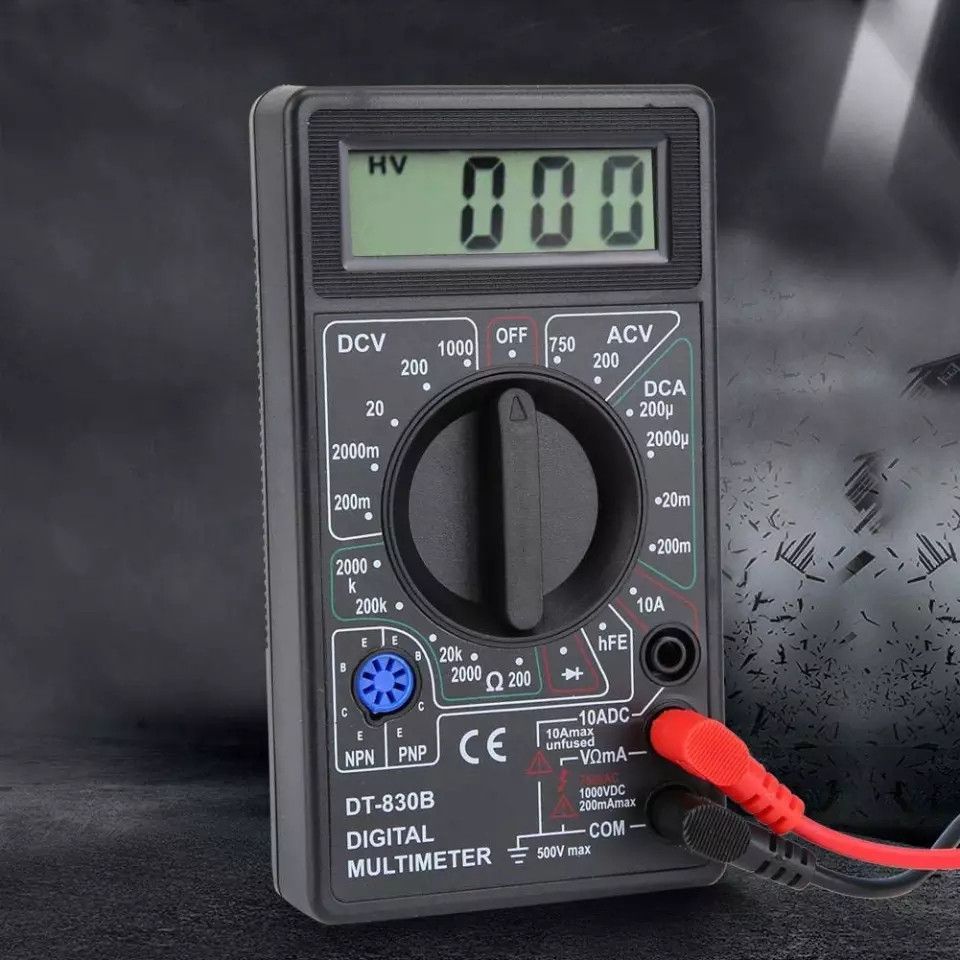 Мультиметр универсальный DT-830B Мультиметр универсальный DT-830B