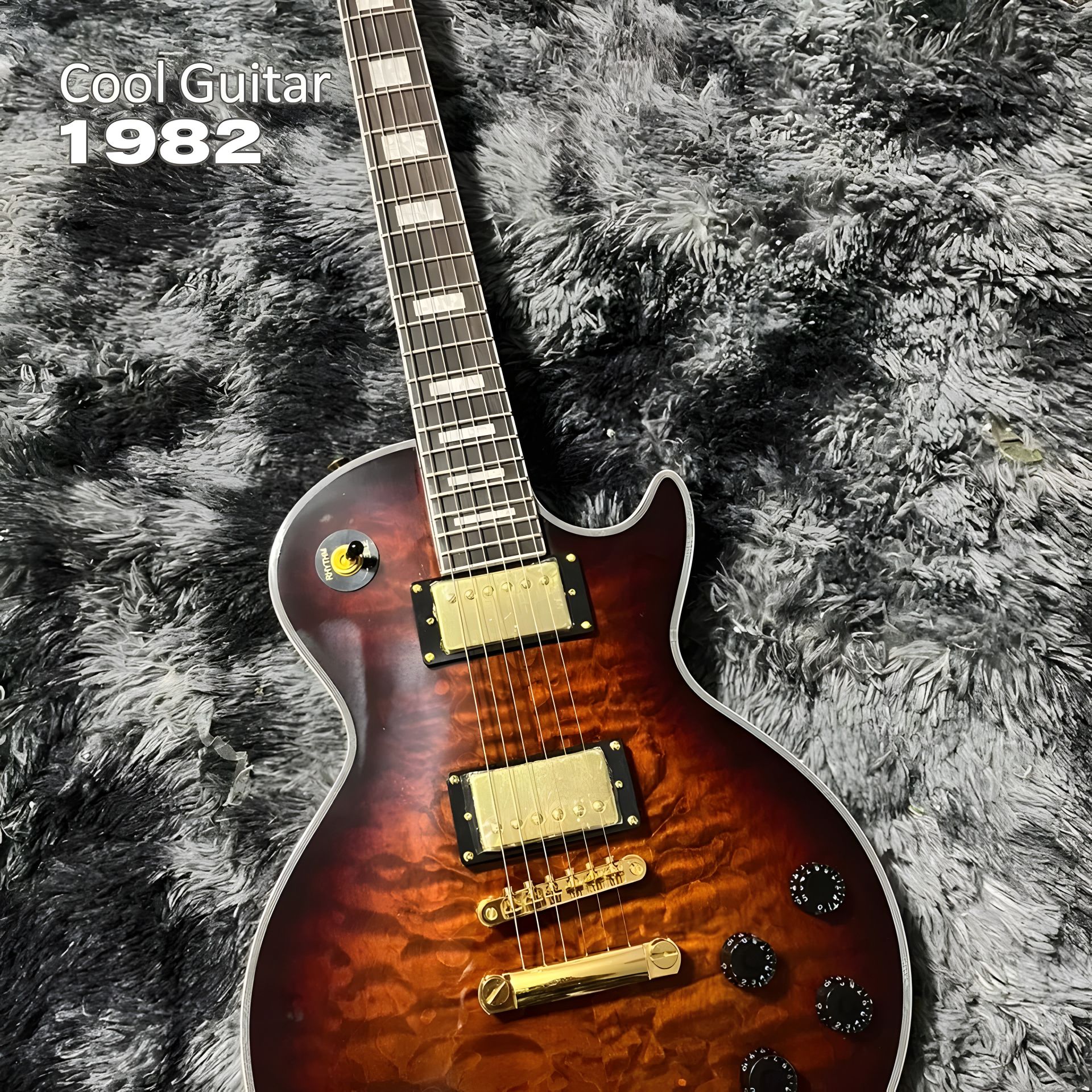 Gibson електрогітара Les Paul Custom Burst Fire Gibson електрогітара Les Paul Custom Burst Fire