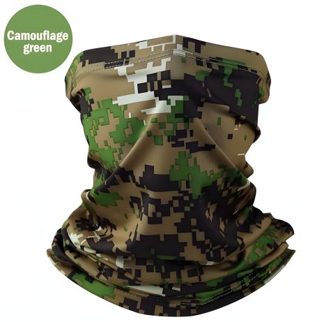 Защитная маска-шарф, повязка баф, зеленого цвета Защитная маска-шарф, повязка баф, зеленого цвета