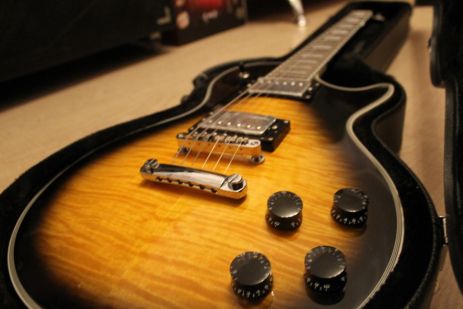 Электрогитара Gibson Les Paul Custom Black Sun China