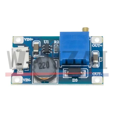 Mt3608 dc-dc перетворювач Wi-Fi роутера із 2v на 9v 12v 26v для Вай Фай