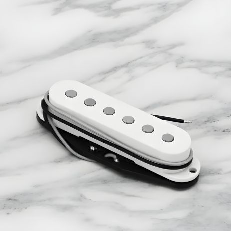 Сингл датчик КЕРАМіка звукознімач для електрогітари, білий 50 мм