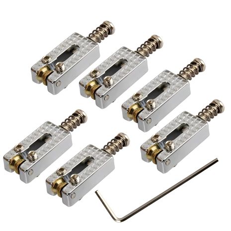 Сідло струнотримач для електрогітари, бридж кобилки Сідло струнотримач для електрогітари, бридж кобилки