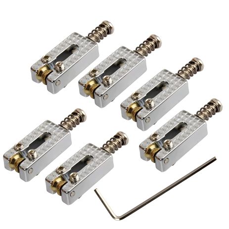 Сідло струнотримач для електрогітари, бридж кобилки Сідло струнотримач для електрогітари, бридж кобилки