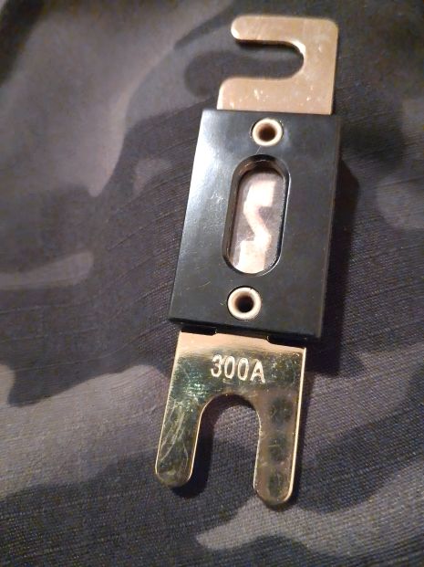 Авто акумуляторний плавкий запобіжник на 300 ампер DC Авто акумуляторний плавкий запобіжник на 300 ампер DC