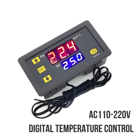 Цифровий термостат AC для контролю температури 110-220v Цифровий термостат AC для контролю температури 110-220v