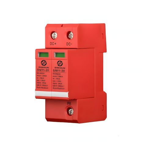 Пристрій захисту від імпульсних перенапруг УЗІП DC 2P 80ka 1000v Пристрій захисту від імпульсних перенапруг УЗІП DC 2P 80ka 1000v