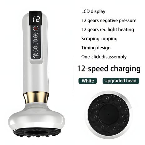 Акумуляторний вакуумний масажер для омолодження тіла й обличчя