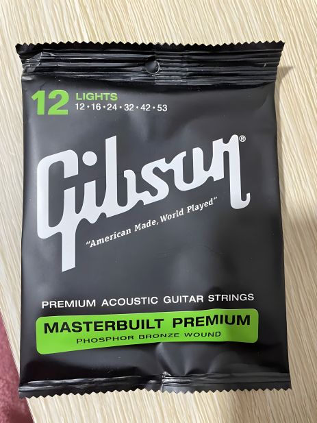 Гітари Gibson 12-53 lights струни для акустичної