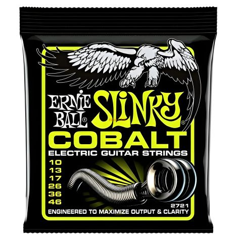 Електрогітарні струни Ernie Ball Slinky COBALT 10-46