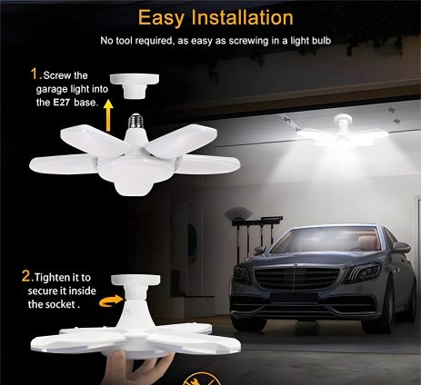 Світлодіодна лампа ЛЕПЕСТОК 5 E27 28 W на AC 85-265 В