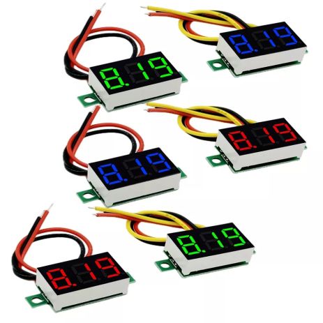 Цифровой вольтметр DC 0-100 v постоянного тока