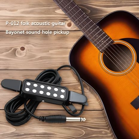 Звукознімач для акустичної гітари датчик кабель 3 м Звукознімач для акустичної гітари датчик кабель 3 м