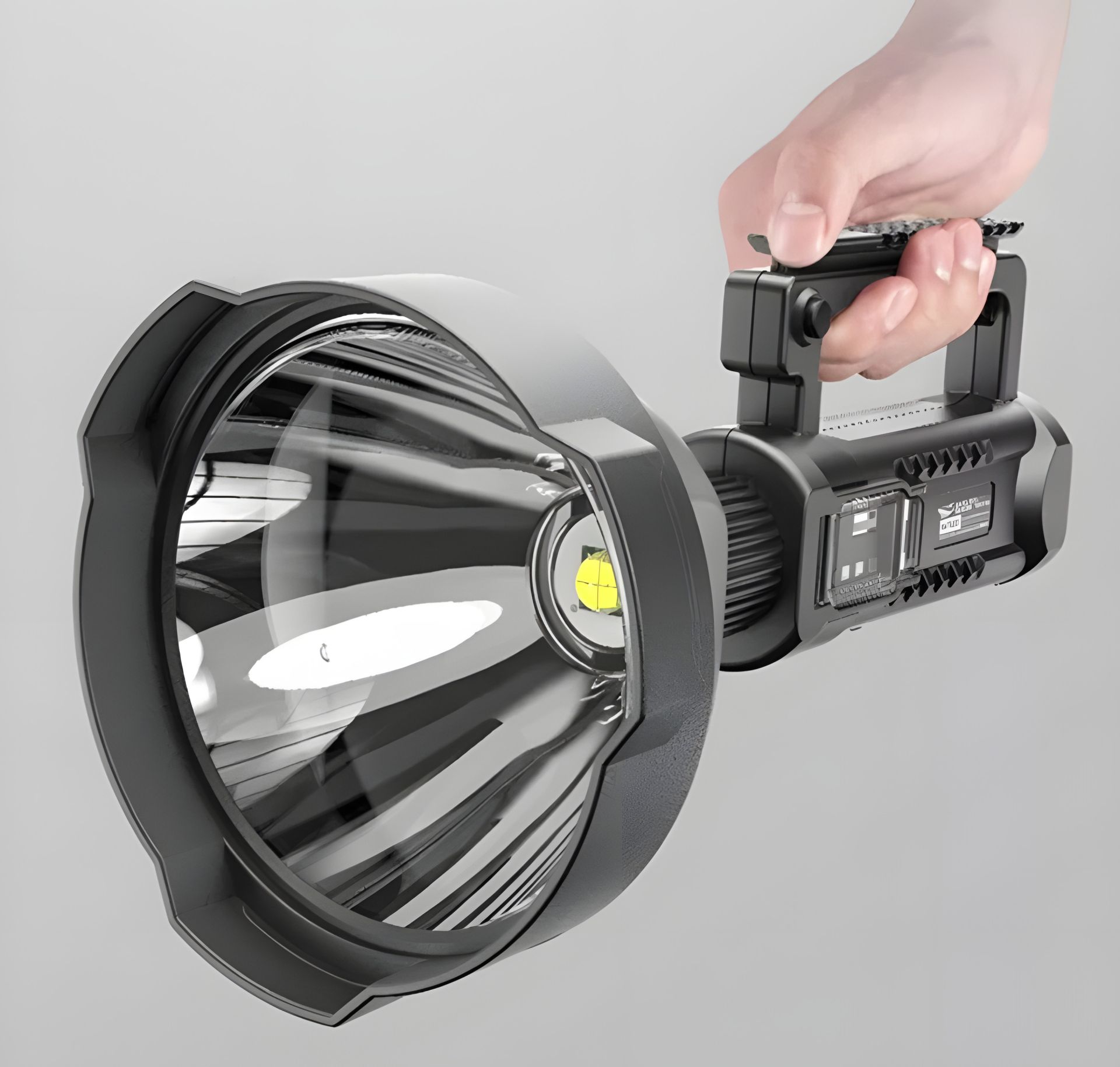 МОНСТРР потужний ліхтар, led ліхтарик вуличний портативний 2 в 1 МОНСТРР потужний ліхтар, led ліхтарик вуличний портативний 2 в 1