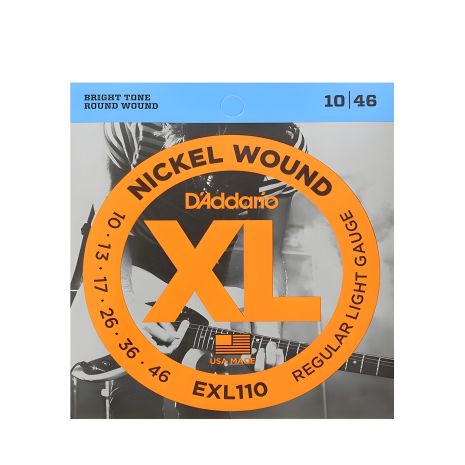 D'Addario Nickel Wound 10-46 струни для електрогітари