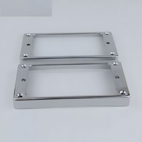 Металеві рамки Les Paul для хамбакерів електрогітари Gibson Epiphone LP, хромовані Металеві рамки Les Paul для хамбакерів електрогітари Gibson Epiphone LP, хромовані