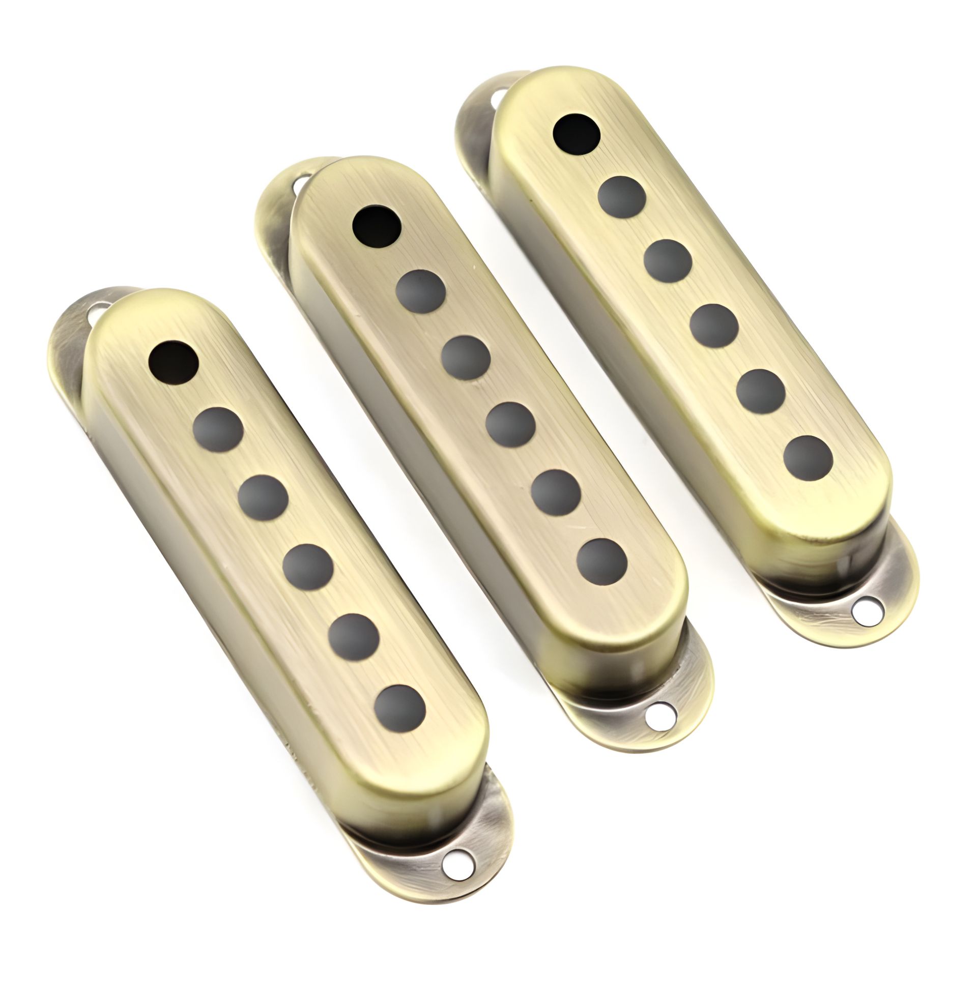 Кришки металеві синглів для електрогітари SSS Fender Stratocaster Ibanes Shur LTD ESP перелив Кришки металеві синглів для електрогітари SSS Fender Stratocaster Ibanes Shur LTD ESP перелив