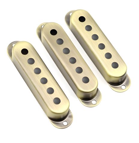 Кришки металеві синглів для електрогітари SSS Fender Stratocaster Ibanes Shur LTD ESP перелив Кришки металеві синглів для електрогітари SSS Fender Stratocaster Ibanes Shur LTD ESP перелив