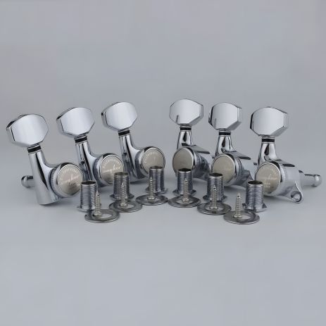 Кілки Machine Heads Guyker 6R для електрогітари, хромові