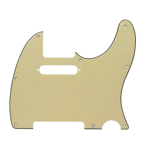 Вінтажний пікгард для електрогітари Fender Telecaster TL China бежевий