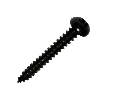 Саморізи Paxphil для кріплення рамок ретейнерів гітари, 14 мм, чорні