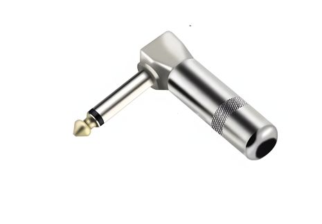 Джек кутовий MONO TC092 6.3 мм для інструментального кабелю, мікрофони 1/4 гітари електрогітари кабель Джек кутовий MONO TC092 6.3 мм для інструментального кабелю, мікрофони 1/4 гітари електрогітари кабель