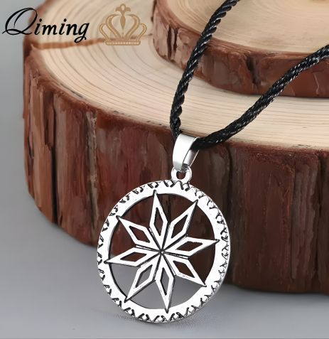 Славянский оберег-кулон Алатырь для мужчин и женщин