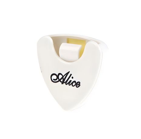 Тримач для медіаторів медіатора Alice для гітари електрогітари білий