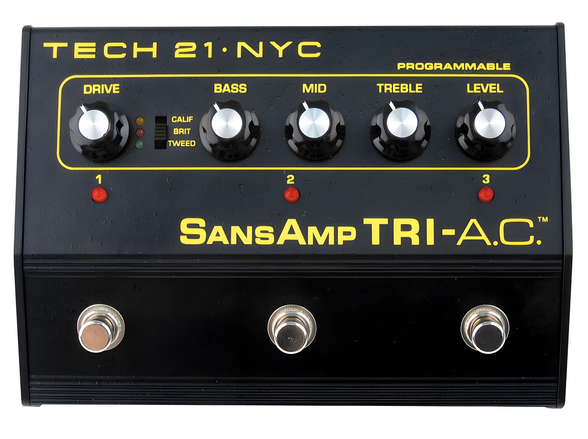 Гітарна педаль звук. ефектів TECH 21 SansAmp TRI A.C. Гітарна педаль звук. ефектів TECH 21 SansAmp TRI A.C.