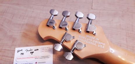 Кілки для електрогітари електрогіпітарі гітарі Music Man Suhr 4R+2L хромові Кілки для електрогітари електрогіпітарі гітарі Music Man Suhr 4R+2L хромові