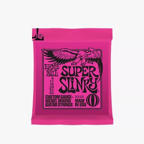 Струни для електрогітари Ernie Ball 09-42 Super Slinky