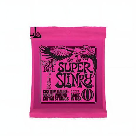 Электрогитарные струны Ernie Ball 09-42 Super Slinky Электрогитарные струны Ernie Ball 09-42 Super Slinky