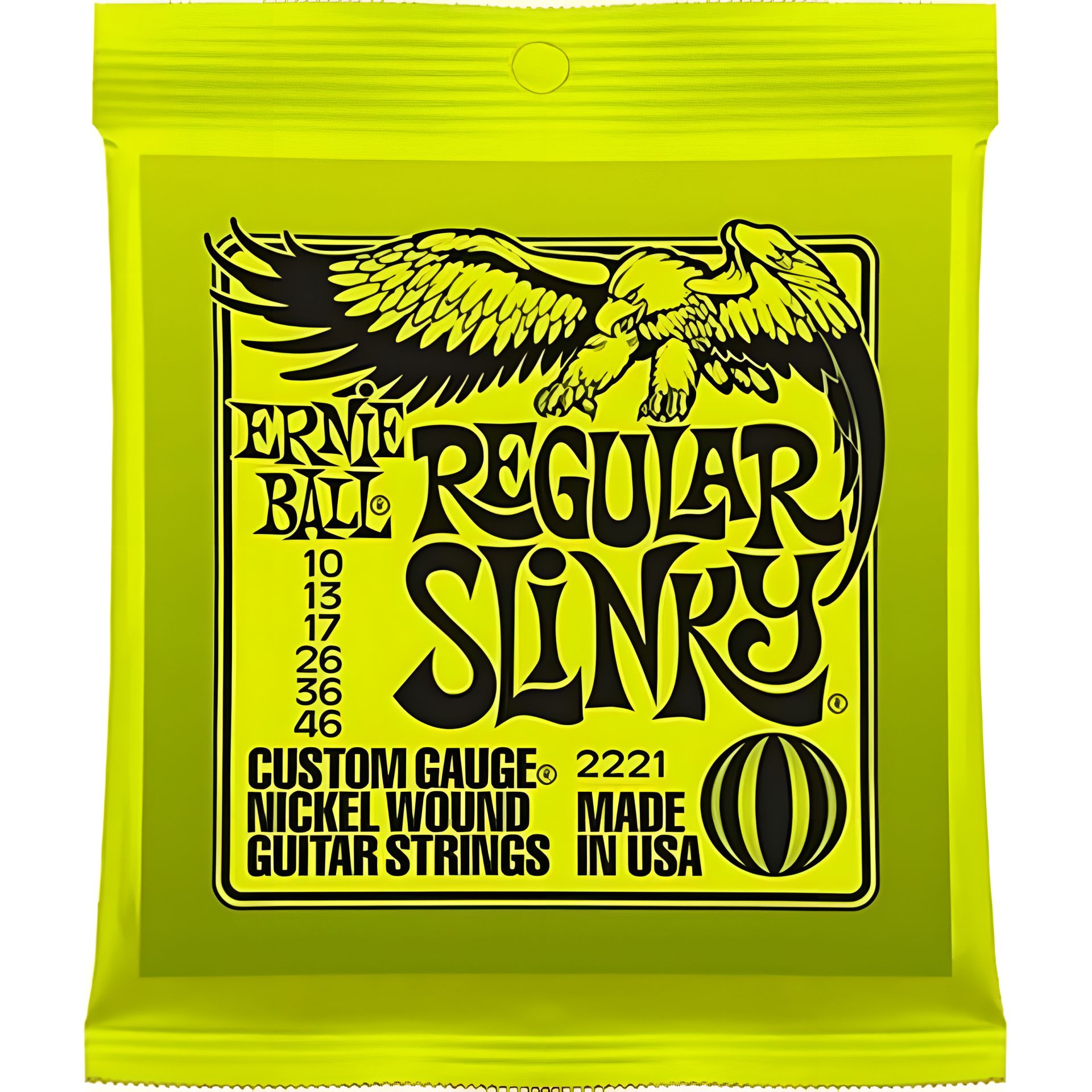 Гітарні струни для електрогітари Ernie Ball Regular Slinky 10-46 Гітарні струни для електрогітари Ernie Ball Regular Slinky 10-46