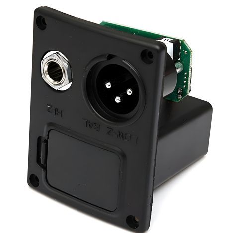 Коробка для батарейки крони з тюнером для акустичної гітари звукознімачем Fishman