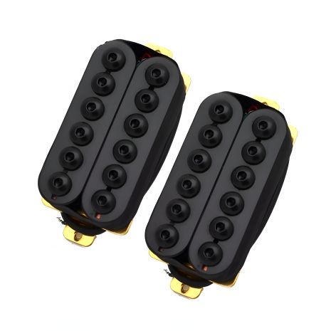 Пара хамбакерів для електрогітар Gibson Ibanes Shur LTD ESP Cort Music Man, чорні Пара хамбакерів для електрогітар Gibson Ibanes Shur LTD ESP Cort Music Man, чорні